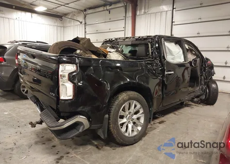 2020 Chevrolet Silverado 1500 из США, поврежденный, VIN 3GCUYGEL8LG454535